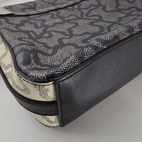 TOUS Medium Black and White Kaos Icon Crossbody bag - Picture 13 of 17